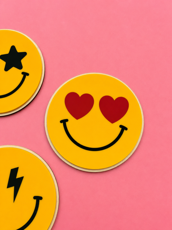 Emoji - hjerteøyne
